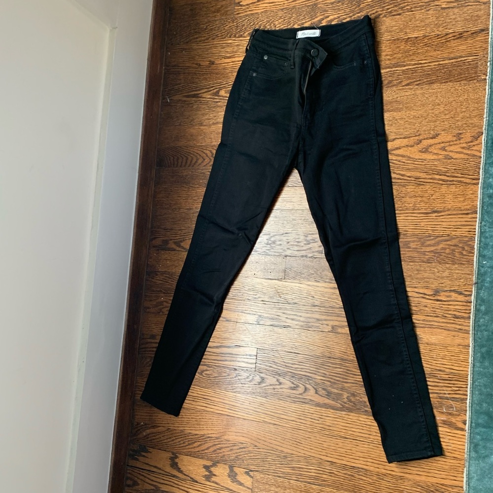 Madewell high rise skinny jeans, barely worn - Picture 3 of 3
